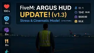 Argus Hud - Stress 1.3 and Cinematic Mode & Vehicle engine malfunctions