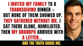 I Spent Thanksgiving Alone While My Family Ignored Me — Then Someone Unexpected Walked In...