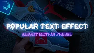 ae Inspired Text Effects In Alight Motion(+xml)| Alight motion text animation pack 2023