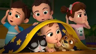 Ten in the Bed (Scary Storm Version) 🛏️ ! | olaalaa Nursery Rhymes & Baby Songs