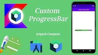 How to Implement Custom ProgressBar in Jetpack Compose | Android | Kotlin | Make it Easy