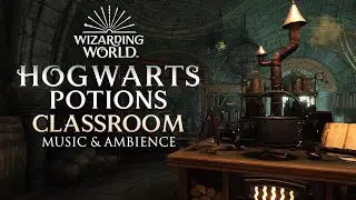 Hogwarts Potions Classroom 🧪 | Harry Potter Music & Ambience - Studying, Focusing, & Sleep