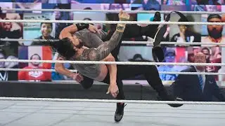 FULL MATCH - Edge vs. Roman Reigns – Universal Title Match: WWE Elimination Chamber 2021