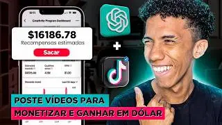 COMO MONETIZAR PERFIL GRINGO no TIKTOK com VÍDEOS VIRAIS para GANHAR EM DÓLAR (6x MAIS MONETIZAÇÃO)