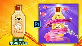 Product Manipulation Ads Design - Photoshop 2024 |Photoshop Minimalistic Cosmetic Product Ad