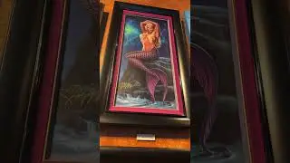 Holly Madison as a Mermaid - Silverton Hotel Las Vegas Mermaid Cove Art Gallery #shorts #mermaids
