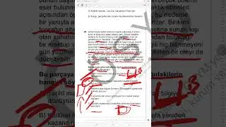 2022 TYT 25-26-27. SORULARIN VİDEO ÇÖZÜMLERİ