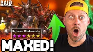 Maxing Rathalos Blademaster in Raid Shadow Legends