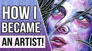 I QUIT UNIVERSITY TO BE AN ARTIST! How I Became a Full Time Artist | YTAC