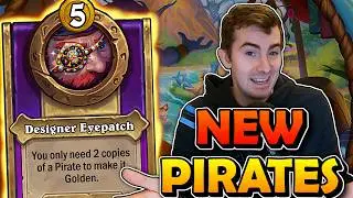 New Pirates! Season 8! | Hearthstone Battlegrounds