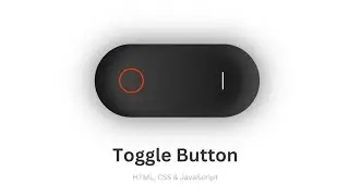 Toggle Switch UI Animation using HTML, CSS and JavaScript