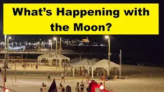 Tel Aviv's Beach: A Journey Under Iran's Shadow and the Mystery of the Moon (Zahi Shaked)