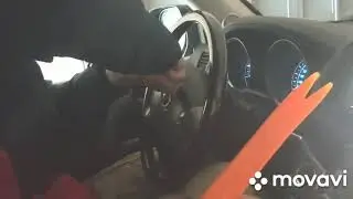 Замена значка на руле на новый Toyota Land Cruiser 200 Тойота Ленд Крузер