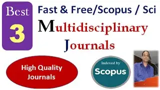 Best Quality Scopus Journals | Multidisciplinary Journals