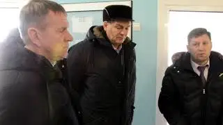 Фургал распекает подчинённых за срыв сдачи инженерной школы Комсомольска-на-Амуре