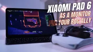 Turn your Android Tablet as monitor for your ROG Ally or Steam Deck! | ft. Xiaomi Pad 6