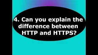 Can you explain the difference between HTTP and HTTPS?