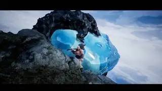 Swimming & Walking on Orbiting Asteroid - Unreal Engine 4