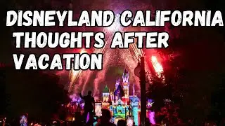 Is Disneyland California All That Great?  My Thoughts After Vacation