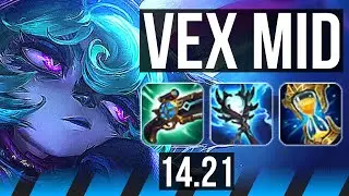 VEX vs AHRI (MID) | KR Master | 14.21