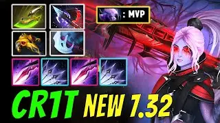 EG.Cr1t Drow Ranger with ULTIMATE Positioning [18/5/14] I 7.32B Patch I Dota 2 Pro Gameplay