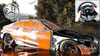 🚗 NFS Heat - Rebuilding a Mercedes AMG C63 Coupe - Thrustmaster T300RS - Gameplay