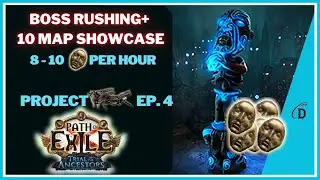 Boss Rushing+ 10 Map Showcase - 8-10 DIV PER HOUR - Path of Exile 3.22 Trial of the Ancestors