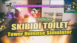 TDS Как включить режим SKIBIDI TOILET? ИВЕНТ ПРОХОЖДЕНИЕ ROBLOX Tower Defense Simulator