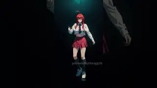 Rias Gremory cute dance