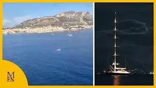 Body found after luxury yacht carrying UK tourists sinks off Sicily