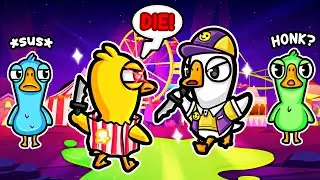 Find the IMPOSTER at a GIANT CARNIVAL! (Goose Goose Duck)