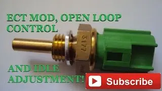 ECT (Electronic Coolant Temp) Sensor Mod __  [How To Video]