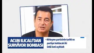 Acun Ilıcalı'dan Survivor hakkında bomba itiraf! İki ünlü isim Dominik'te