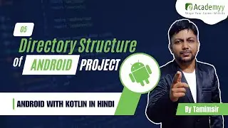 Directory structure of Android Application | Android Tutorials with Kotlin in Hindi