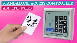 How to Add and Delete RFID Card Users in a Standalone Access Controller
