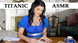 ASMR |🛳️ Titanic Roleplay - ✍️Letter Writing (Soft Spoken) - For Sleep 😴