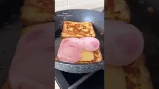 Сегодня ЗАВТРАК очень быстрый и вкусный! Придумала случайно! Теперь эти ГРЕНКИ готовлю чаще обычных😉