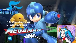 JOSHxTARI's Stream: Mega Man Legacy Collection - Mega Man 1 - 3 Full Playthrough - Part 1