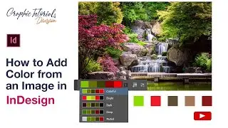 Add Color from an Image in Adobe Indesign