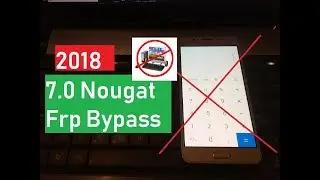 Samsung frp lock bypass 2018 patch,without any combination file 7.0 Nougat Frp Bypass Google Account