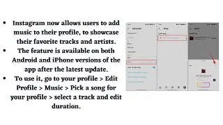 How to Add Music to Your Instagram Profile