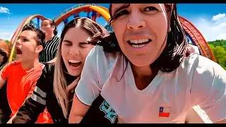 Así es el DISNEY de Chile 🤩 Fui a Fantasilandia por PRIMERA VEZ.
