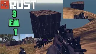 RUST V25 - 3 RAIDS EM 1 VIDEO... Cê Acredita?