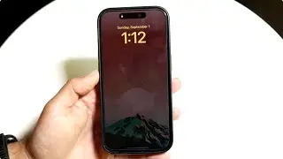 How To Enable/Disable Always On Display On iOS 18!