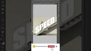 Text Behind Object Photoshop Tutorial 