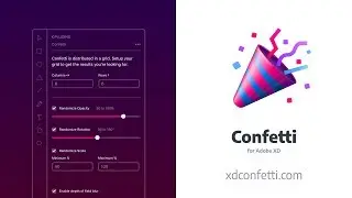 Confetti 3.0: Panels for Adobe XD - by Yummygum