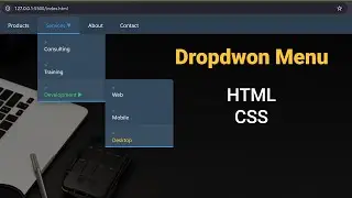 Next-Level Navigation: Building a Multi-Level Dropdown Menu with CSS | mzcode01 