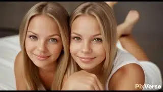 Swedish teen girl with friend created in Pixverse AI