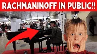 Top 5 Public Street Piano Performances (Rachmaninoff !!)