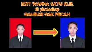 Cara Mengganti Warna Background Pas Foto di Photoshop